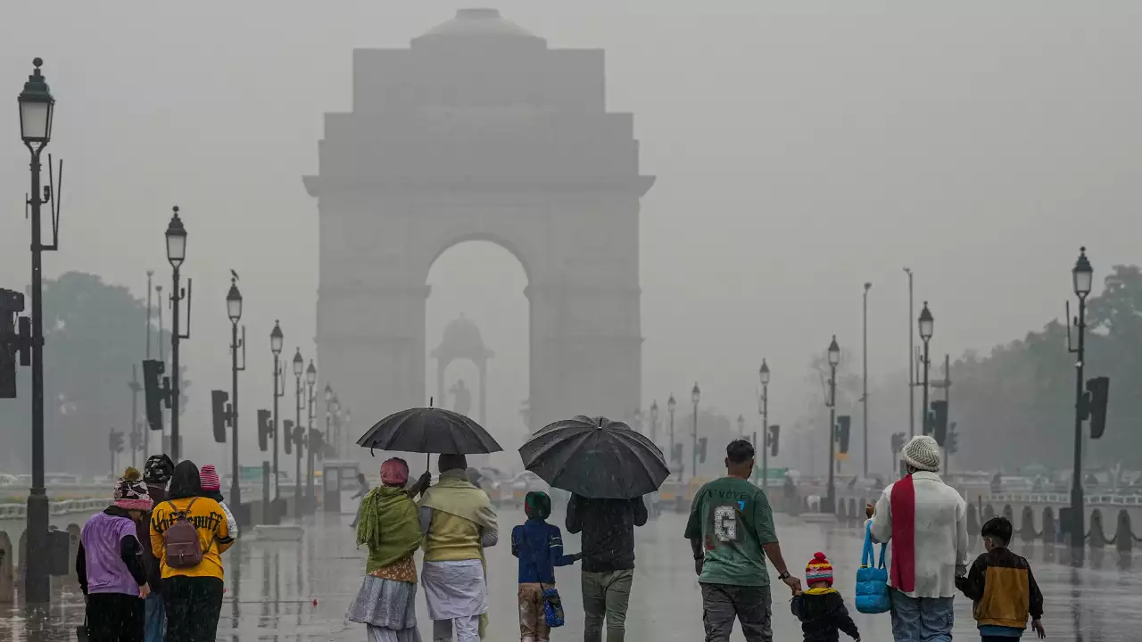 Delhi Experiences Record-Breaking December Rainfall in 101 Years