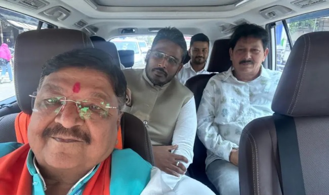 After Surat, Congress Indore Nominee exits race, welcomed by BJP