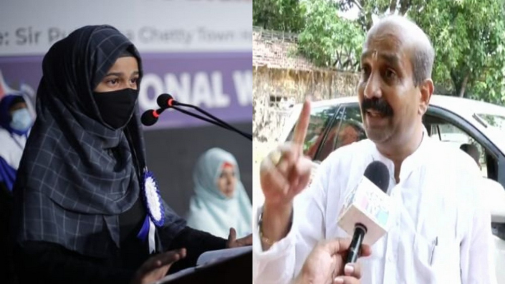 Assadi, barred from college over hijab, slams BJP's Raghupati Bhat: "You expelled me, now your party has expelled you