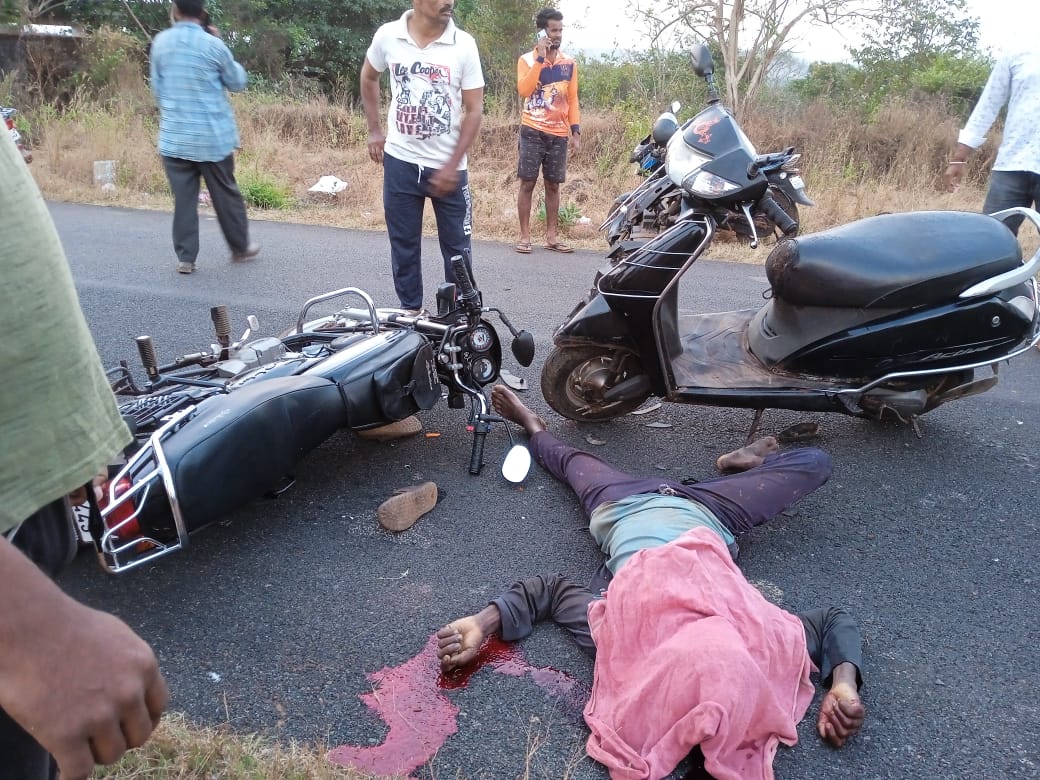 Bhatkal: One Dead, Another Injured in Bike Collision at Sagar Road