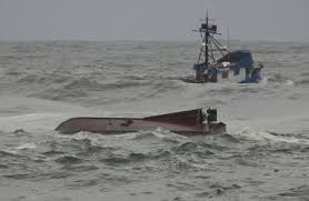 Mangaluru: Trawl boat capsizes after striking rock; all six fishermen saved