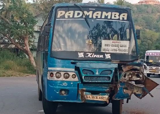 Collision Claims Life of 20-Year-Old Biker in Karkala Bus Accident