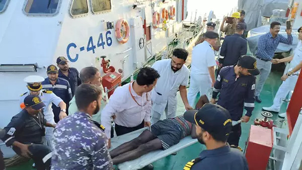 Coast Guard Rescues Fisherman from Mid-Sea