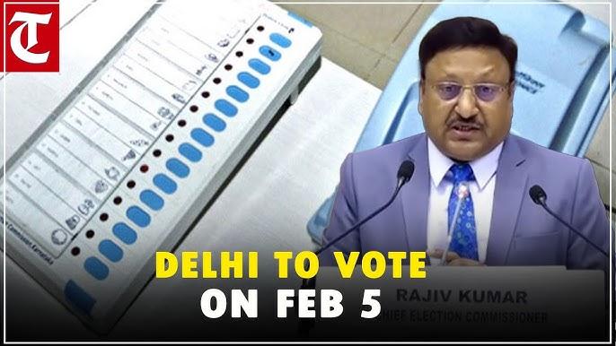 Delhi Elections: Voting on February 5, Results on February 8