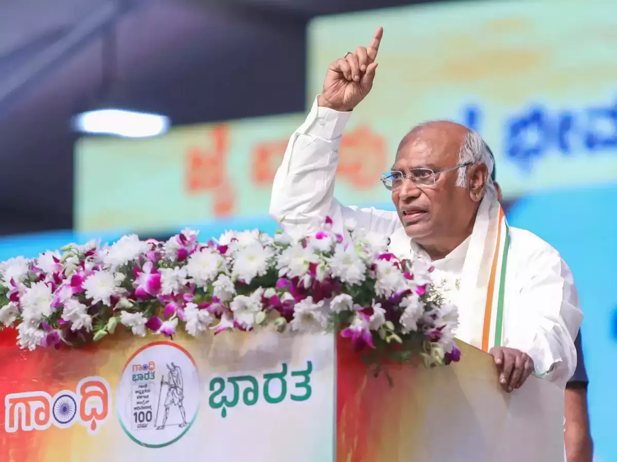 Authoritarian Regime is Shredding Every Sacred Tenet of the Constitution: Kharge