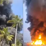 Major fire erupts at oil storage godown near Bengaluru