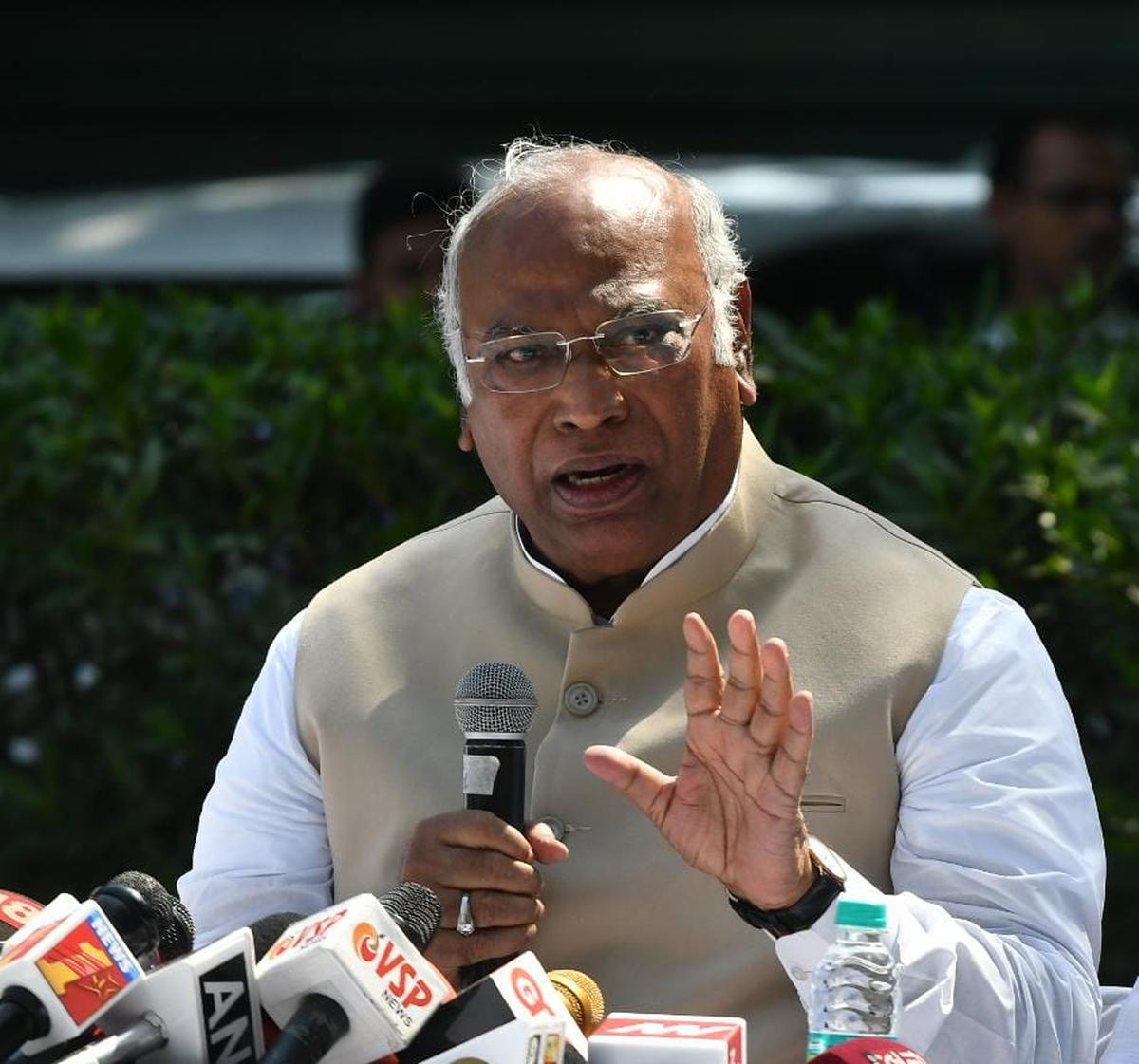 'Bhrashtachari bhagao abhiyan': Kharge hits back at PM over his corruption jibe at Opposition