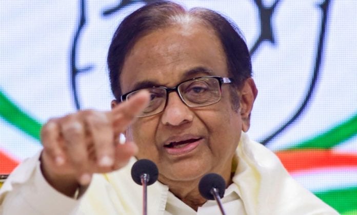 ‘Three-legged animal running 100-metre race’: Chidambaram’s dig at Maharashtra govt