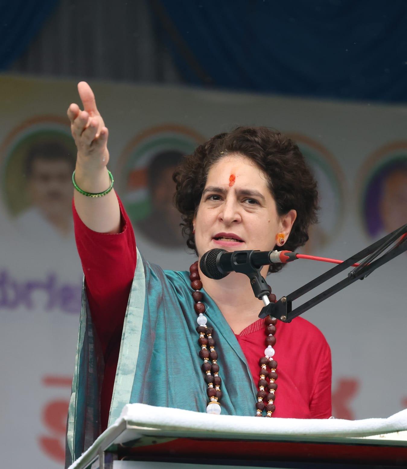 Priyanka Gandhi questions BJP on new Telecom Bill, alleges potential scam in satellite spectrum allocation