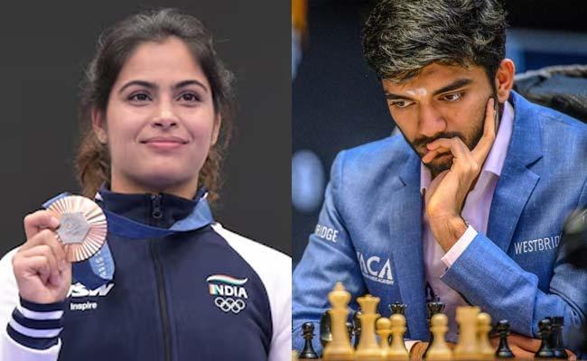 Manu Bhaker, Gukesh and Two Others Selected for Khel Ratna Award